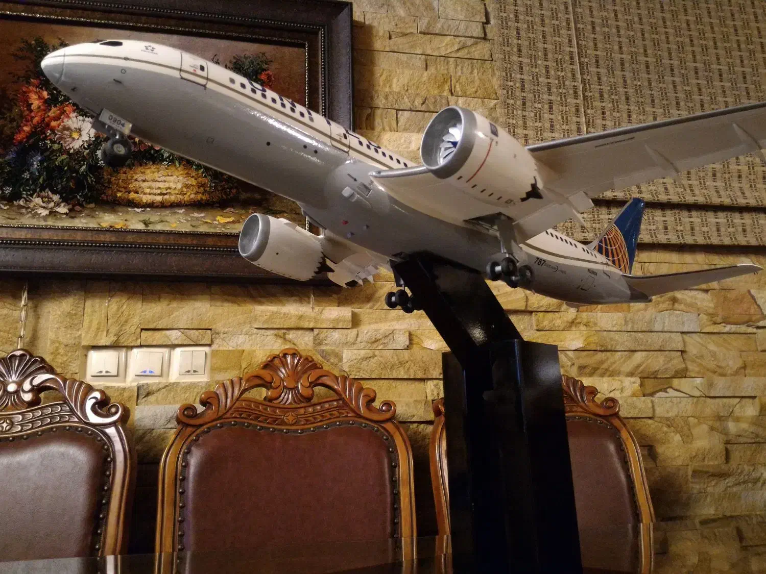 ماکت هواپیما boeing 787|کلکسیون و سرگرمی|کرج, کوی کارمندان جنوبی|دیوار