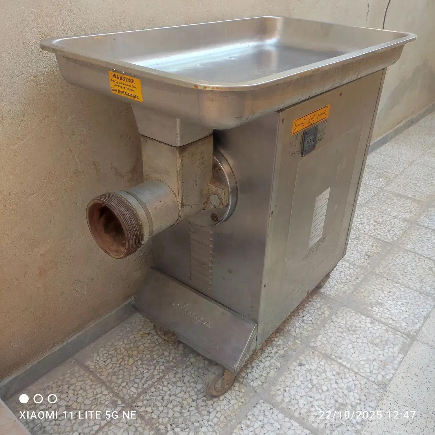 چرخ گوشت چگا42 سه فاز|خردکن، آسیاب، غذاساز|کرمان, |دیوار