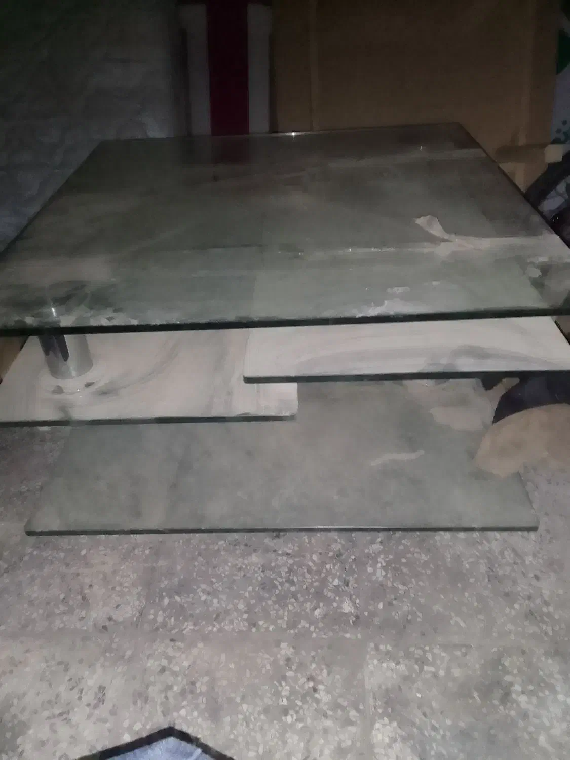 میز وسط مبلی شیشه ای باقابلیت تغییرمدل|مبلمان خانگی و میز عسلی|شاهینشهر, شهرک امام علی|دیوار