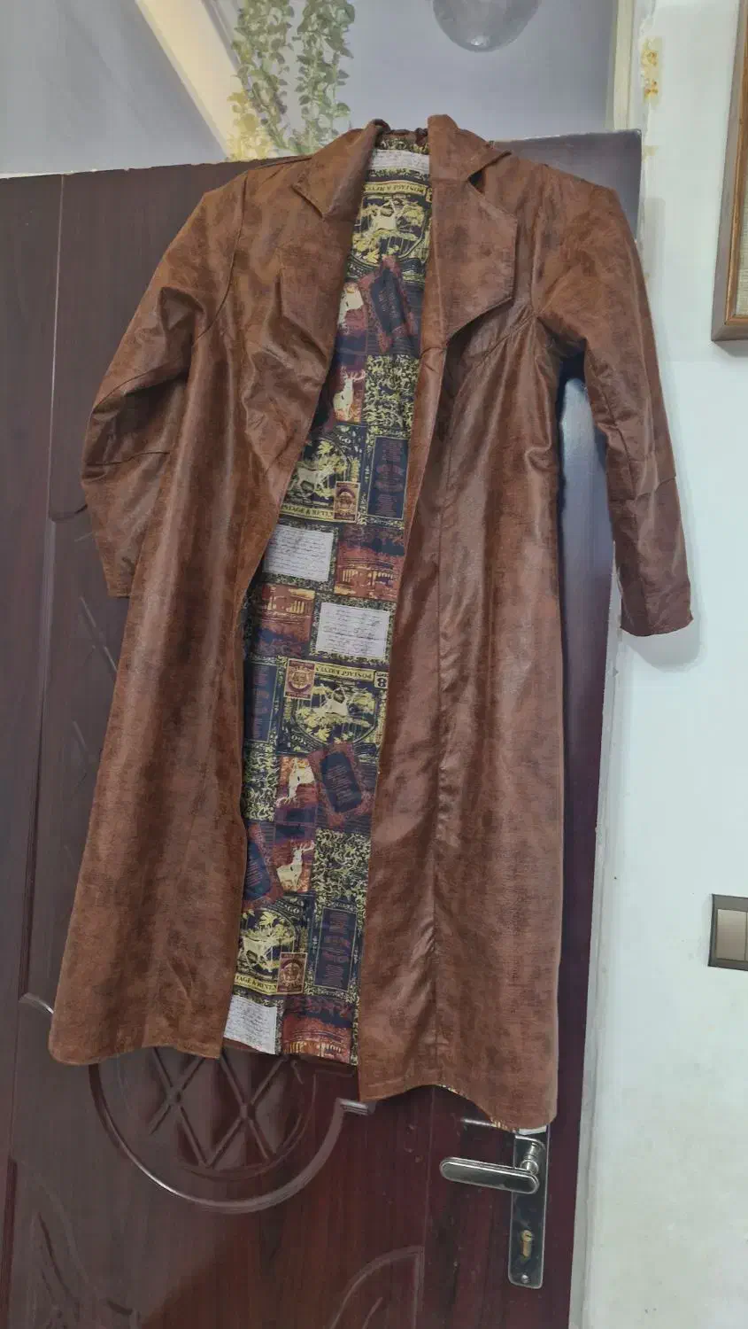 پالتو چرم سایز ۴۰ ۴۲ ۴۴|لباس|قم, حنیف نژاد|دیوار