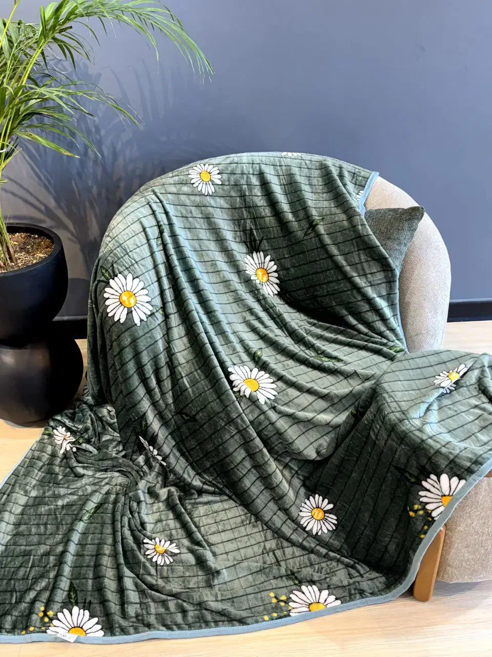 پتو دونفره گل بابونه|رختخواب، بالش، پتو|مشهد, عیدگاه|دیوار