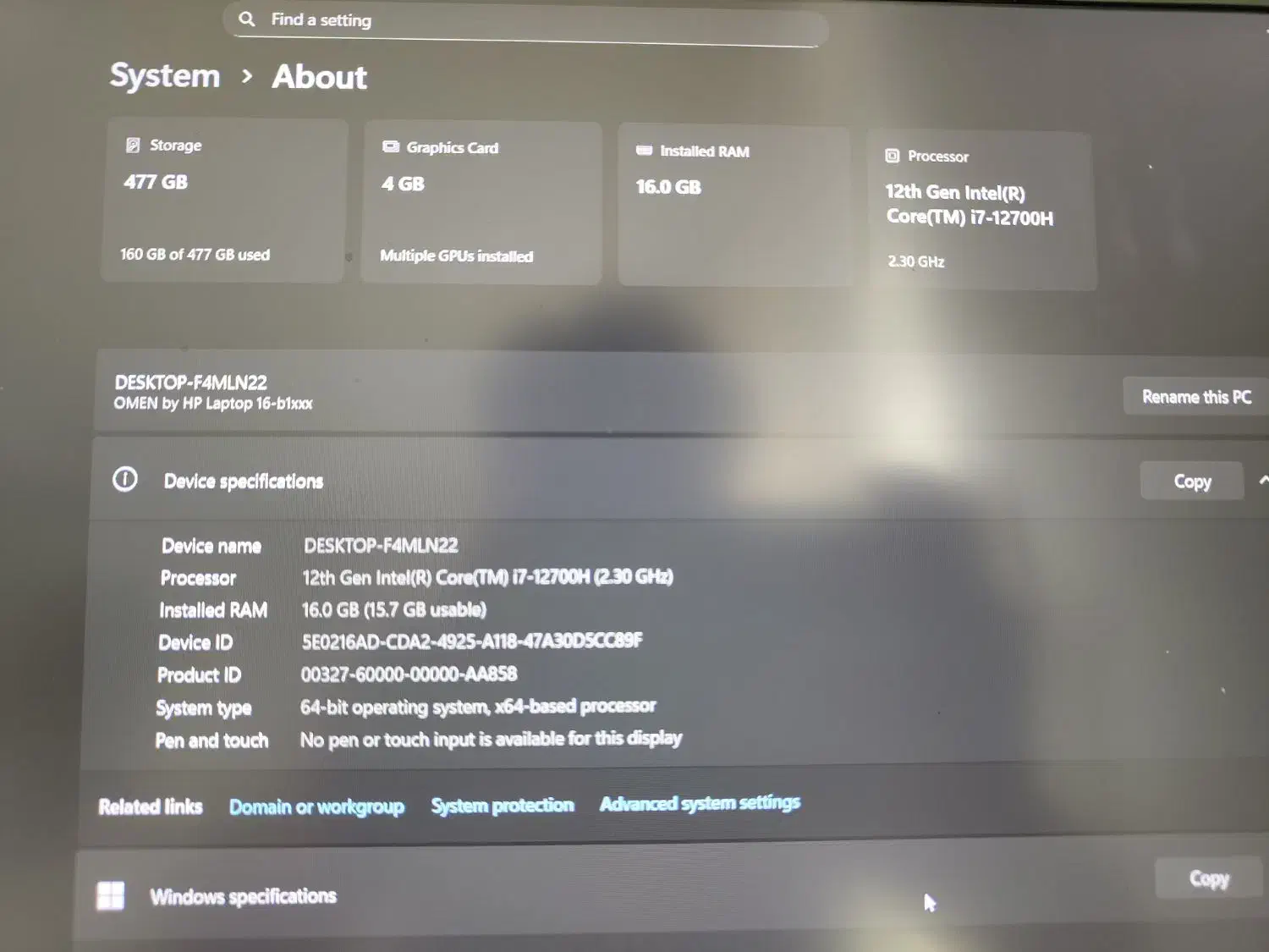 لپ تاپ hp omen|رایانه همراه|ارومیه, |دیوار