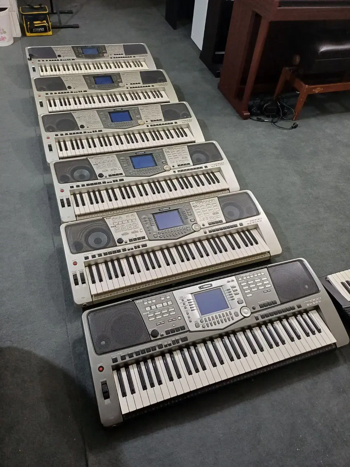 چند عدد ارگ یاماها a1000 و 1000و ۲۰۰۰ و ۱۱۰۰|پیانو، کیبورد، آکاردئون|تهران, افسریه شمالی|دیوار