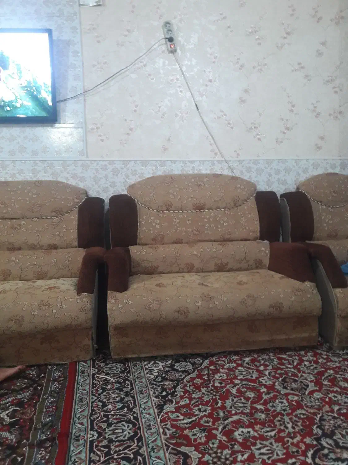 مبل راحتی هفت نفره|مبلمان خانگی و میز عسلی|اردبیل, |دیوار