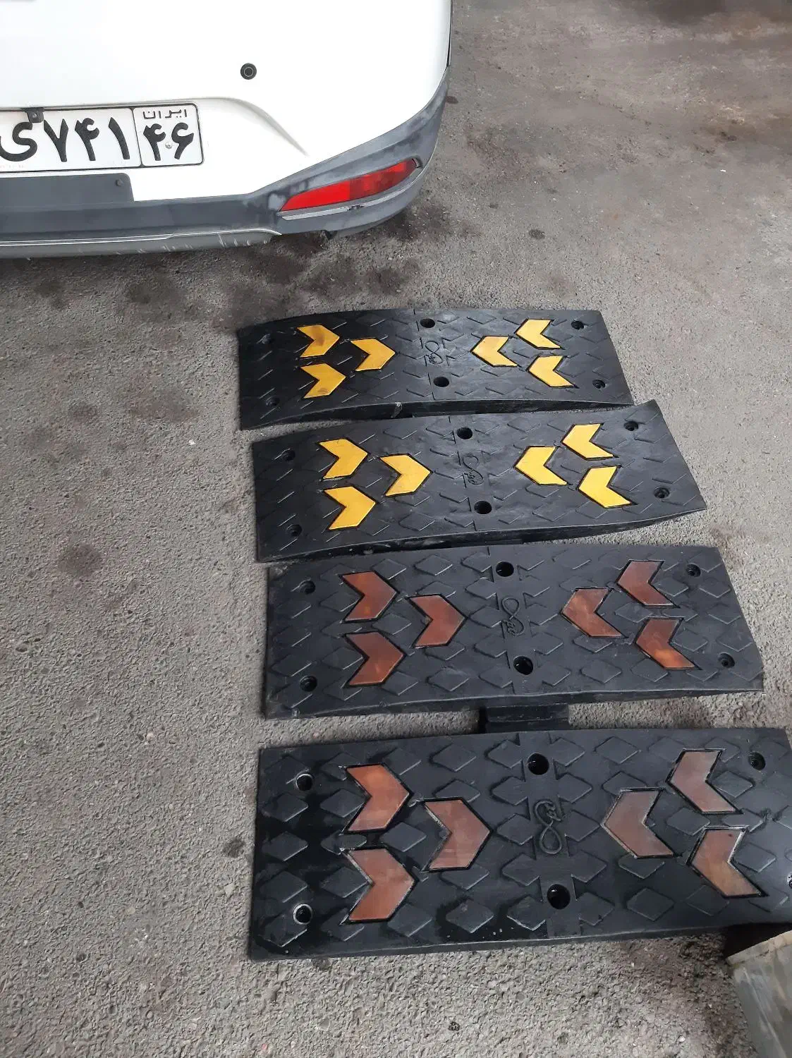 رمپ لاستیکی پارکینگ|ماشین‌آلات صنعتی|رشت, بازار|دیوار