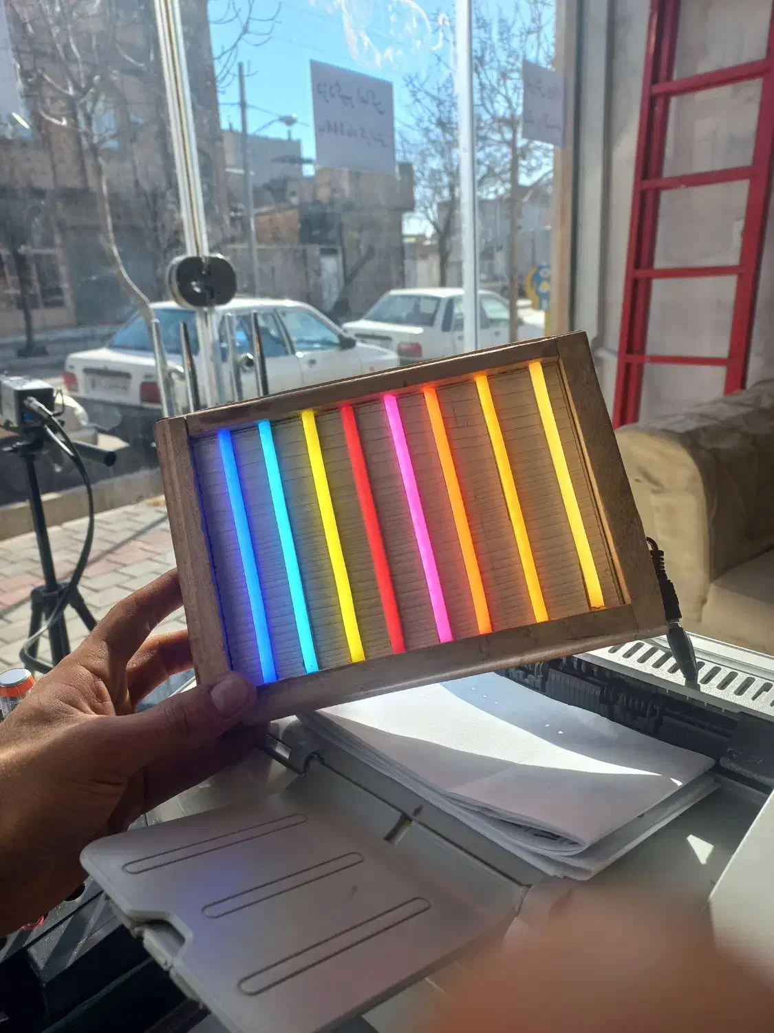 طراحی و ساخت تابلو LED|تابلو، نقاشی، عکس|محمدیه-قزوین, |دیوار