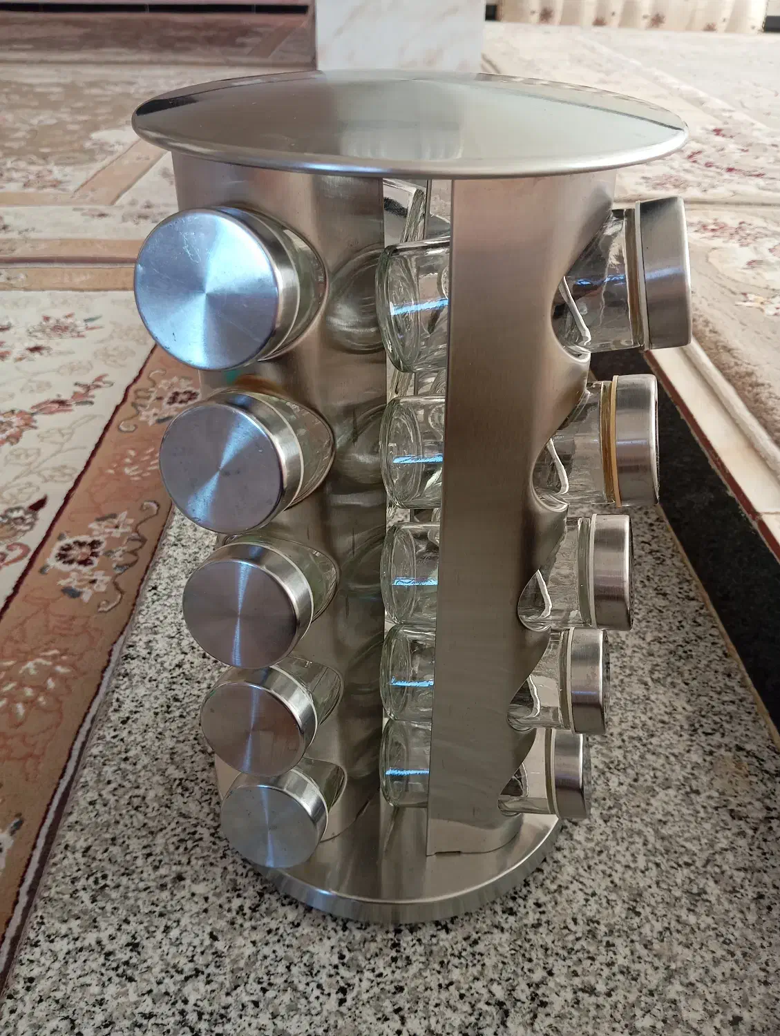 جا ادویه ۲۰عددی کاملا سالم|ظروف نگهدارنده، پلاستیکی، یکبارمصرف|اسلامآباد غرب, |دیوار