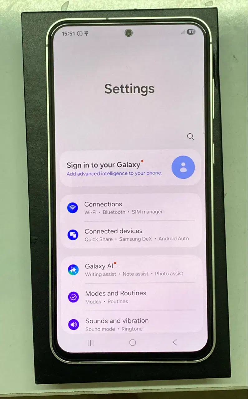 سامسونگ S23 fe با گارانتی اصلی|موبایل|تهران, جنت‌آباد شمالی|دیوار
