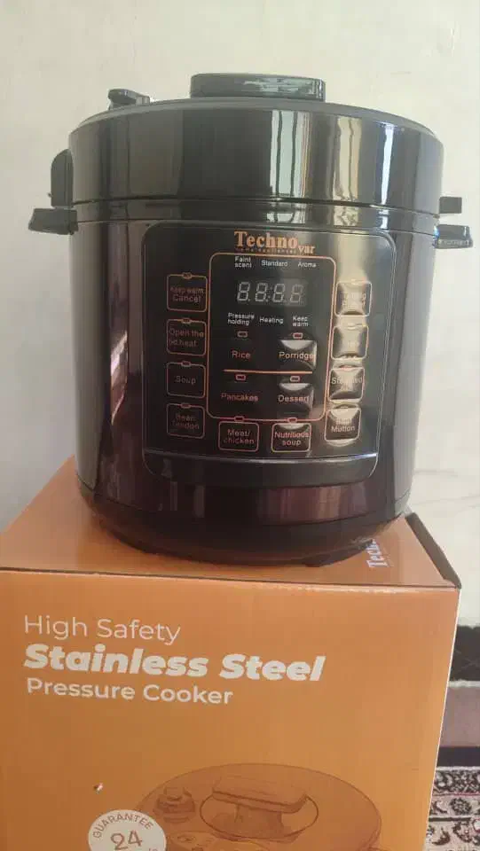 زودپز برقی ، 6.5 لیتر تکنو  اصلی|اجاق گاز و لوازم برقی پخت‌وپز|کرمانشاه, |دیوار