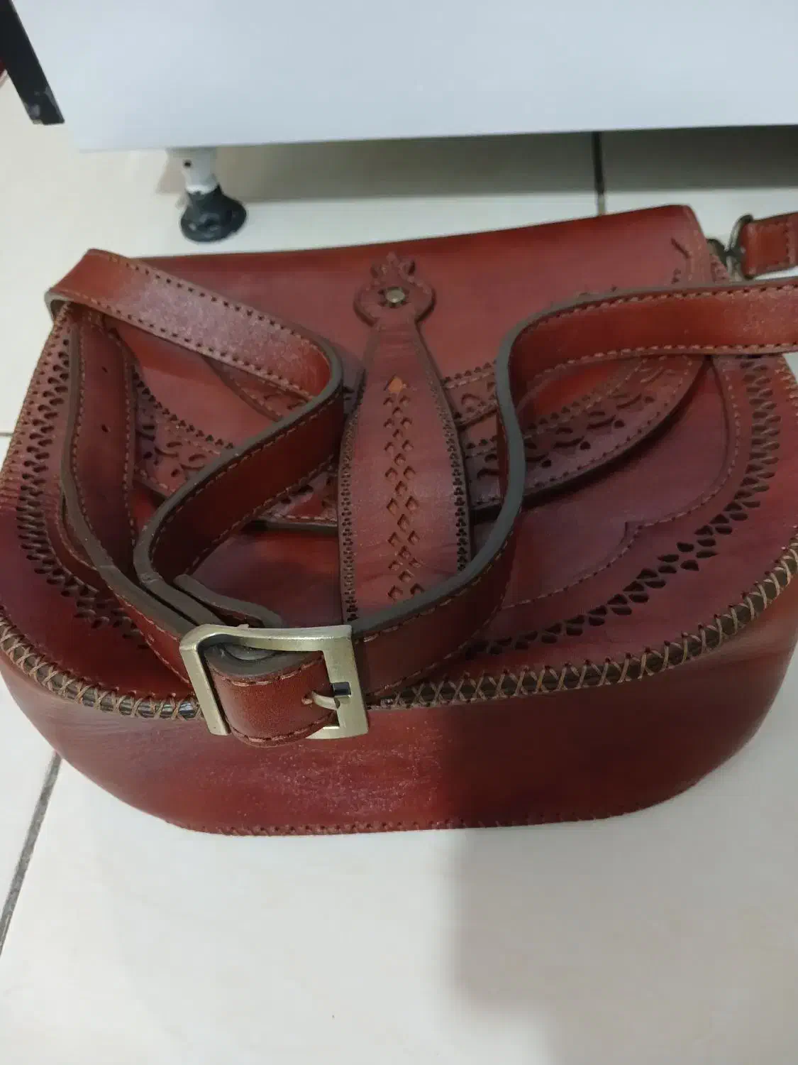 کیف چرم دستدوز|کیف، کفش، کمربند|میانه, |دیوار