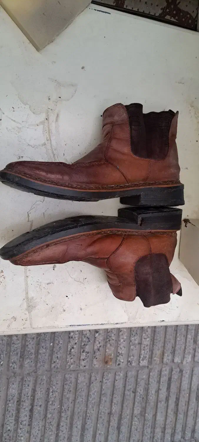 کفش چرم سایز۴۶|کیف، کفش، کمربند|گرگان, |دیوار