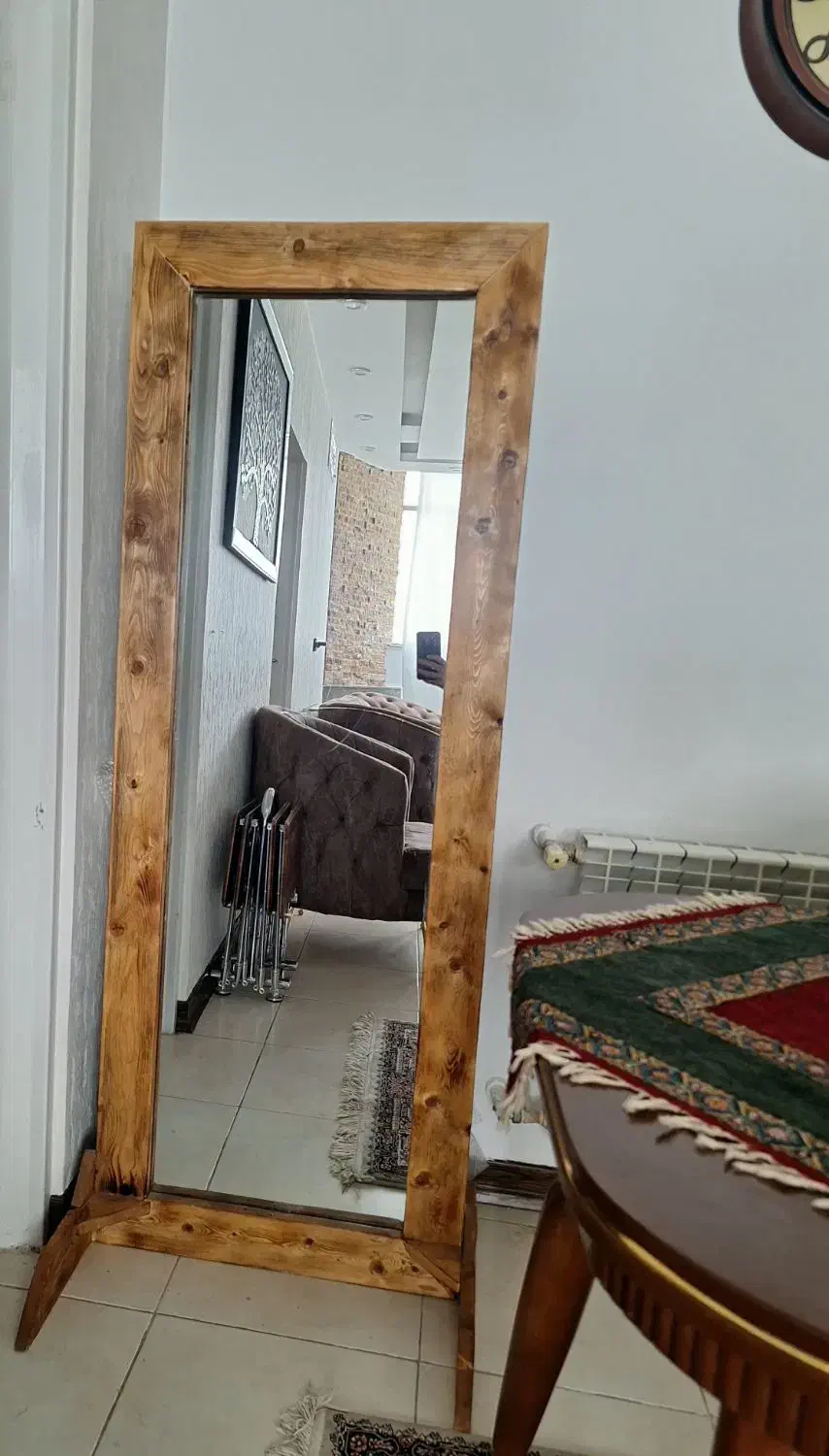 آیینه چوبی قدی|آینه|کرمان, |دیوار
