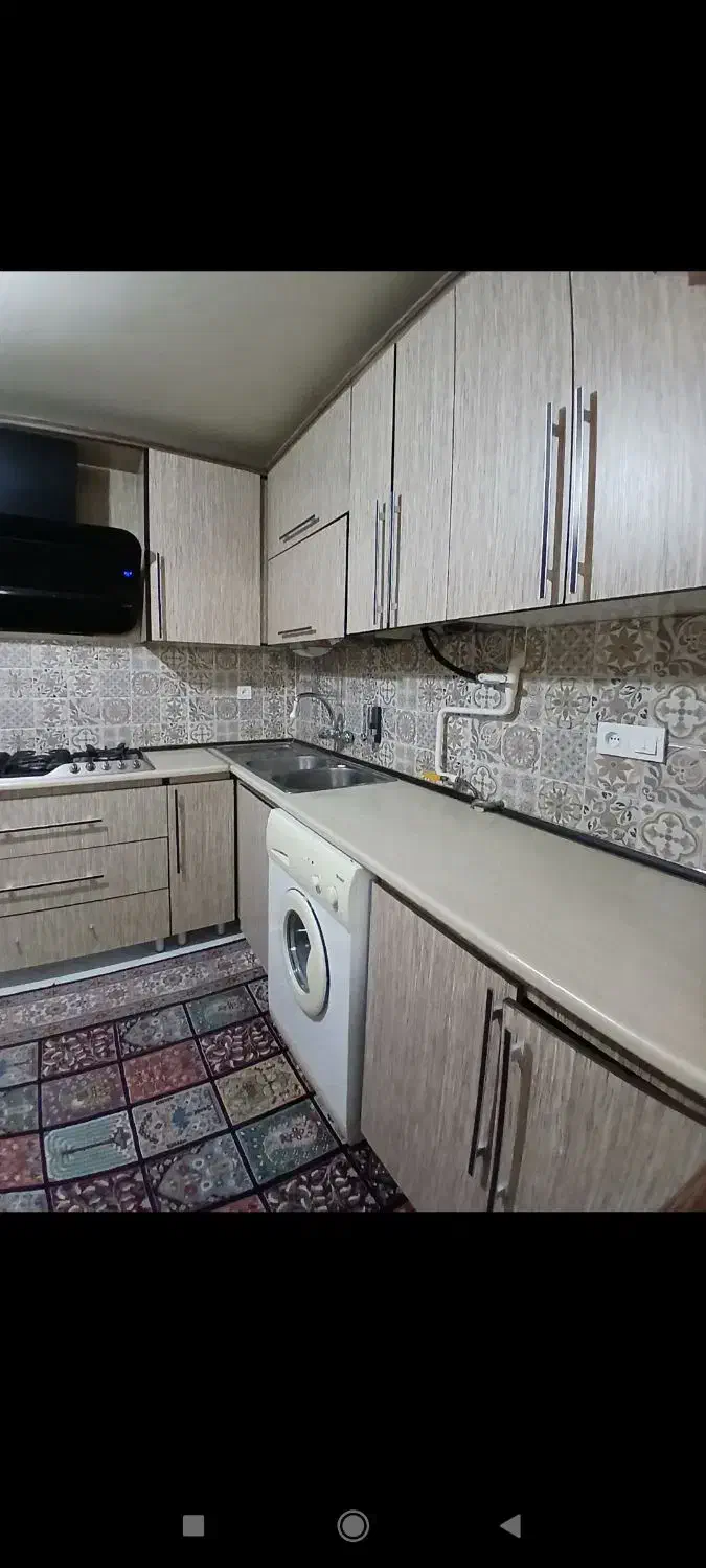 کابینت اشپزخانه سالم باهودو ظرفشویی|آبچکان و نظمدهنده ظروف|قزوین, |دیوار