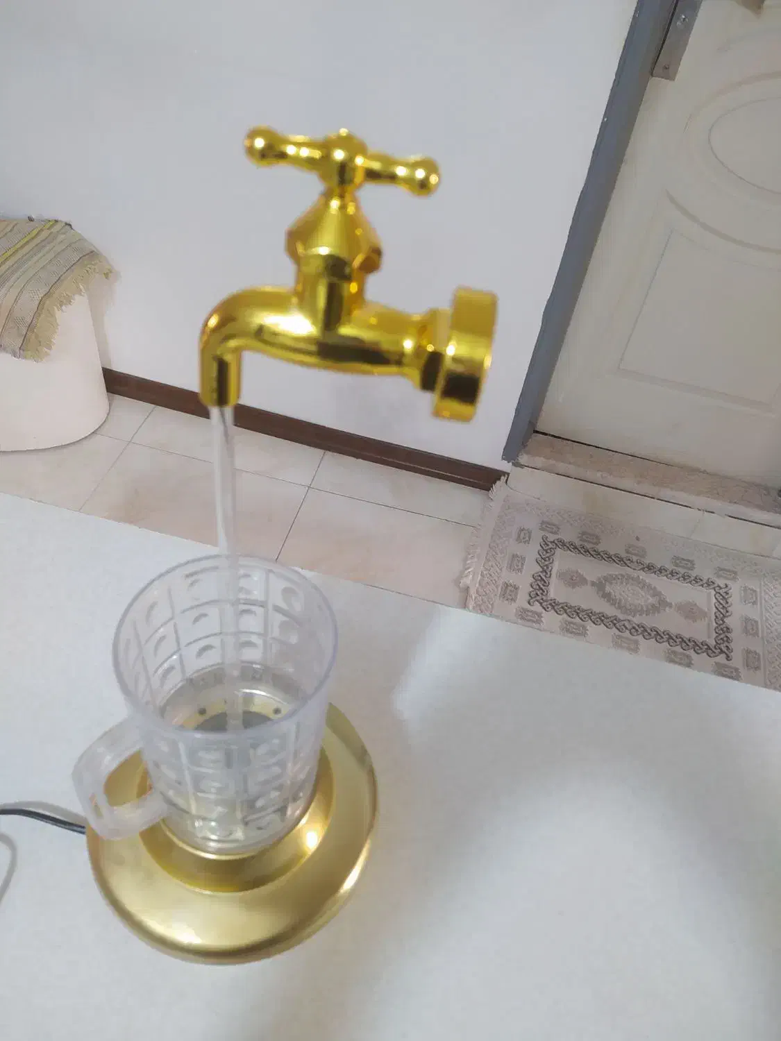 آب نما رو میزی طرح شیر آب|صنایع دستی و سایر لوازم تزئینی|قدس, شهرک فرزان|دیوار