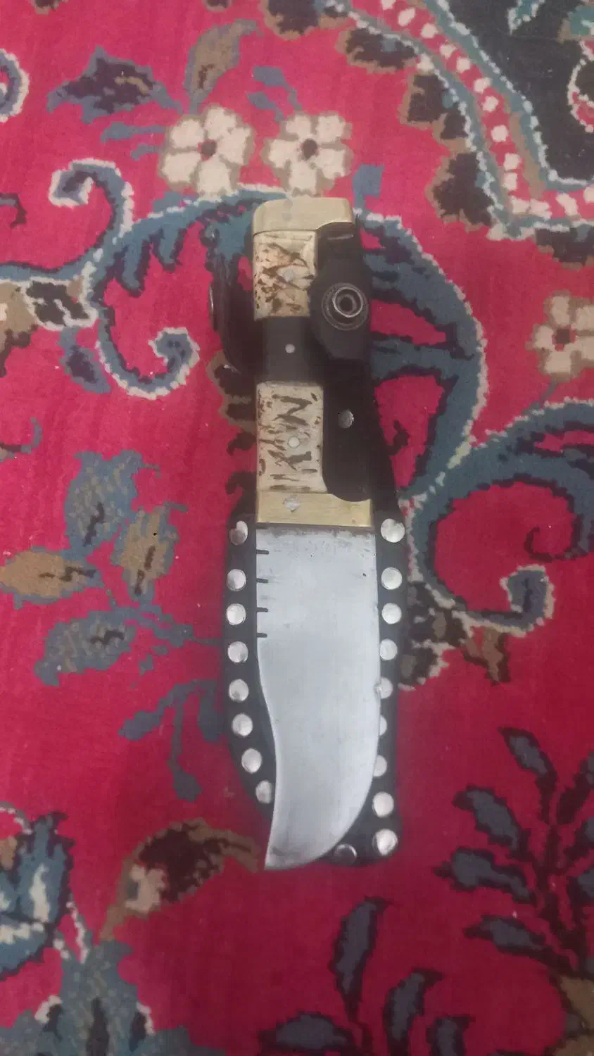 چاقو دسته استخوان|کوهنوردی و کمپینگ|گرگان, |دیوار