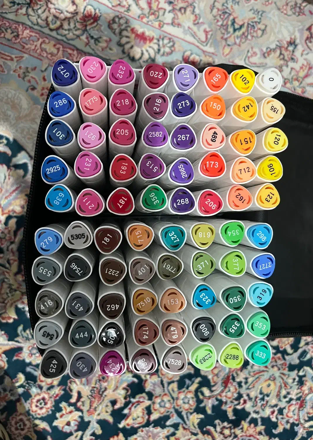 مارکر طراحی ۸۰ رنگ وینتر نو|لوازم التحریر|تهران, ورزشگاه آزادی|دیوار