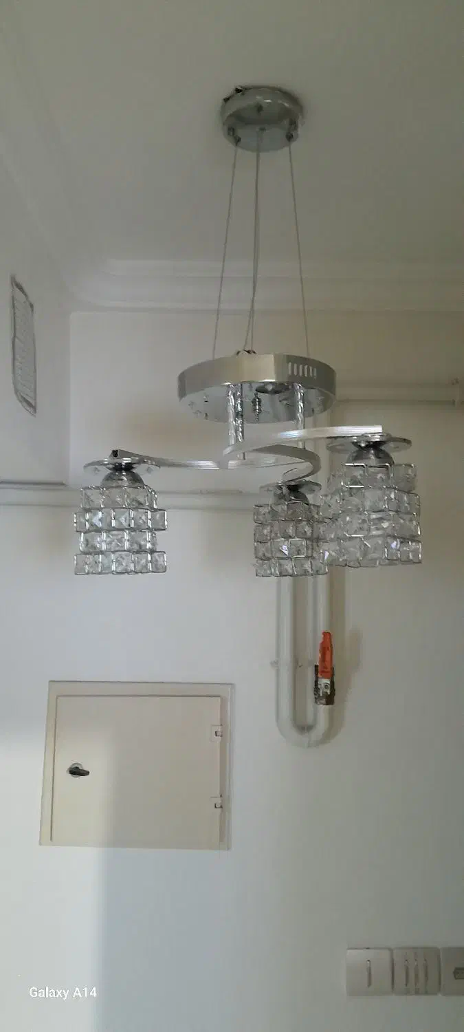 لوستر|لوستر و چراغ آویز|همدان, |دیوار