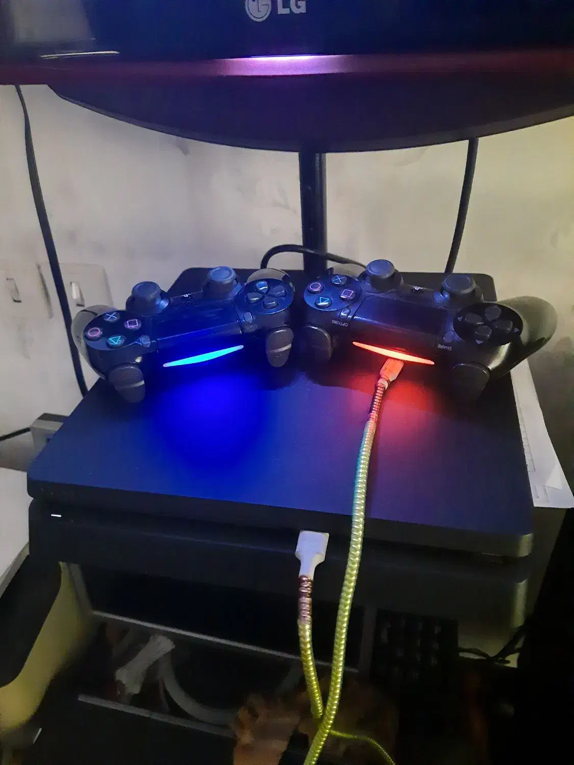 ps4 slim درحد|کنسول، بازی ویدئویی و آنلاین|برازجان, |دیوار