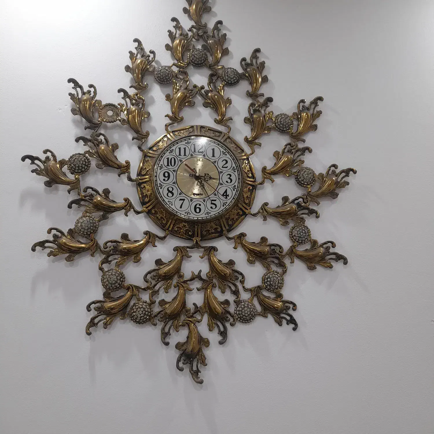 ساعت برنج|ساعت دیواری و تزئینی|تهران, شهرک فردوس (حسینی)|دیوار