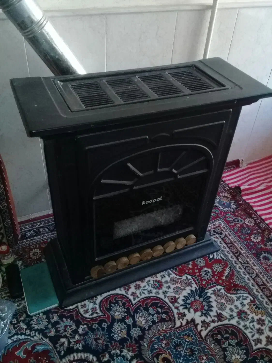 بخاری گازی|بخاری، هیتر، شومینه|کاشان, عربها|دیوار