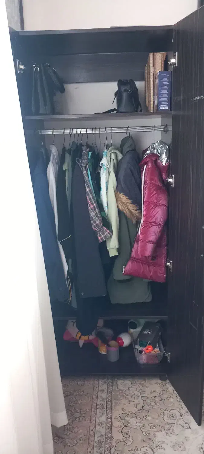 کمد لباس|جاکفشی، کمد، دراور|گلبهار, شهر جدید گلبهار|دیوار