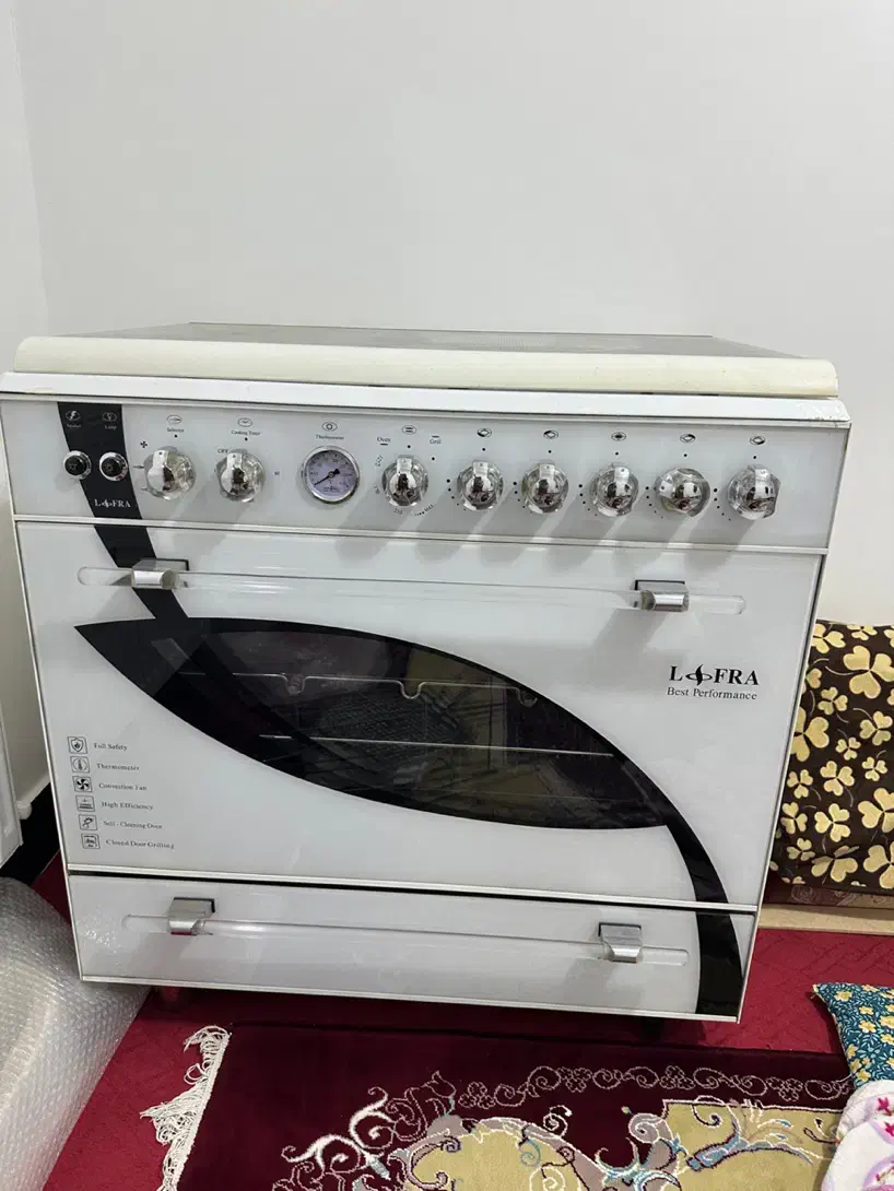 گاز لوفرا مدل c3 dw شعله ۵ و فر دار|اجاق گاز و لوازم برقی پخت‌وپز|یاسوج, |دیوار