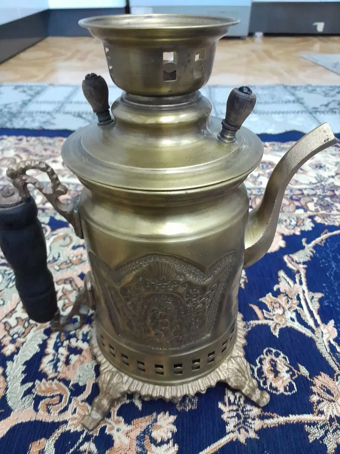 سماور عتیقه|کلکسیون اشیاء عتیقه|سنندج, |دیوار