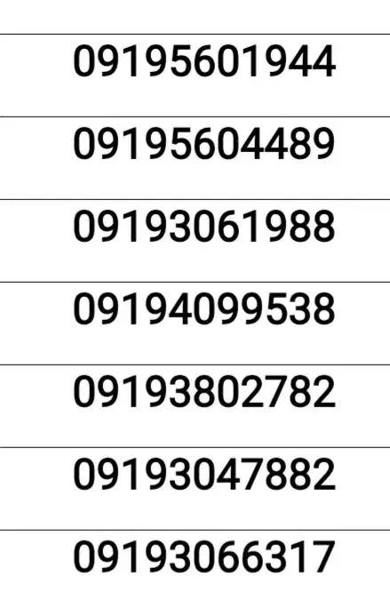 0919.490.44.59|سیم‌کارت|قم, زنبیل آباد|دیوار