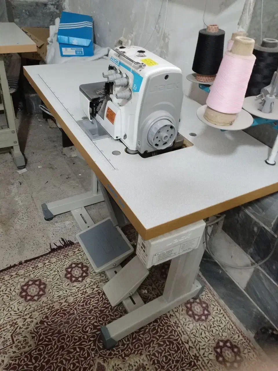 چرخ زیگزال سردوز E3 پنج نخ|چرخ خیاطی و ریسندگی|پاکدشت, پاکدشت (مامازند)|دیوار