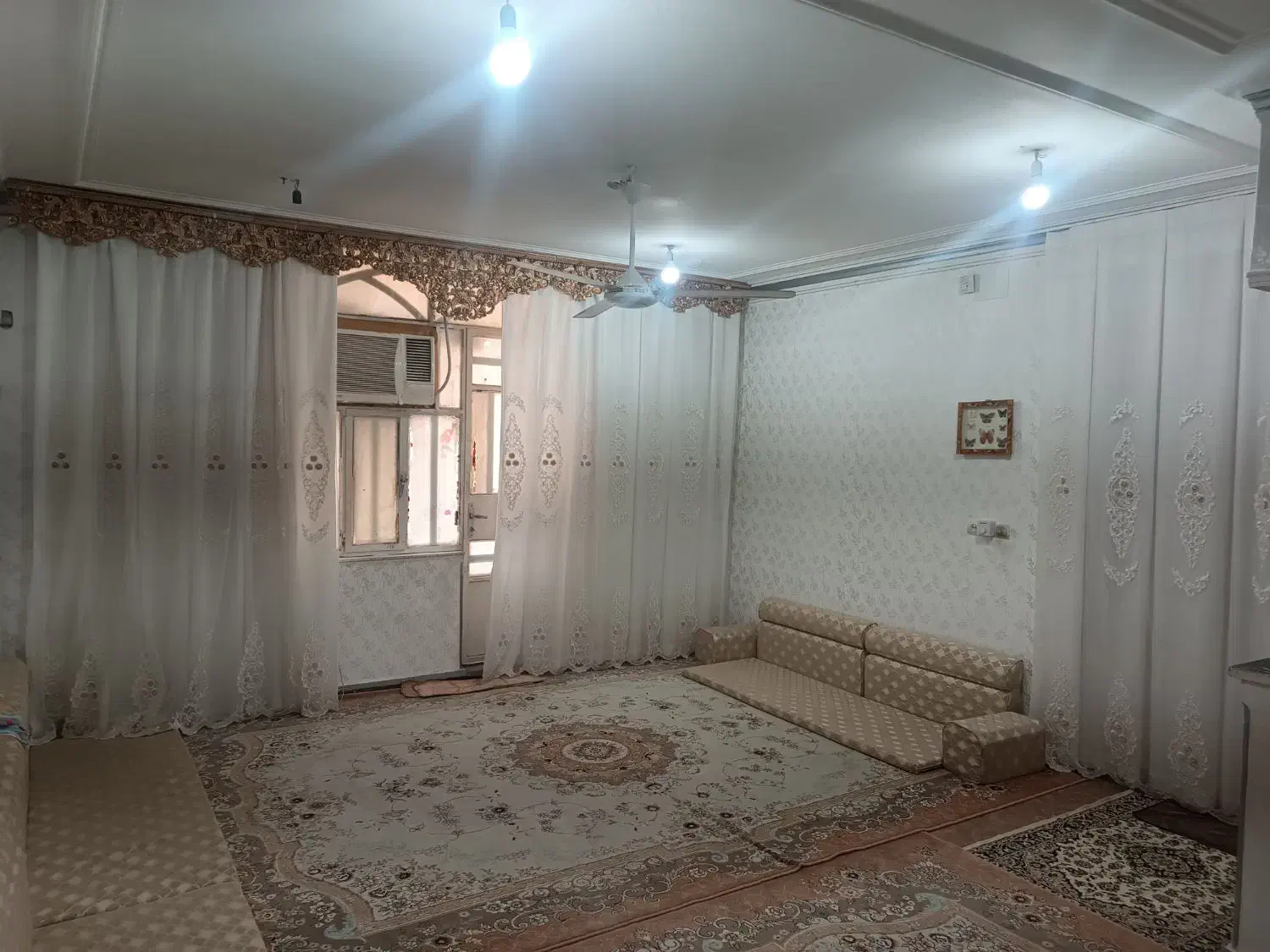 پرده در حد نو..پذیرایی بزرگ|پرده، رانر، رومیزی|اهواز, گلستان|دیوار