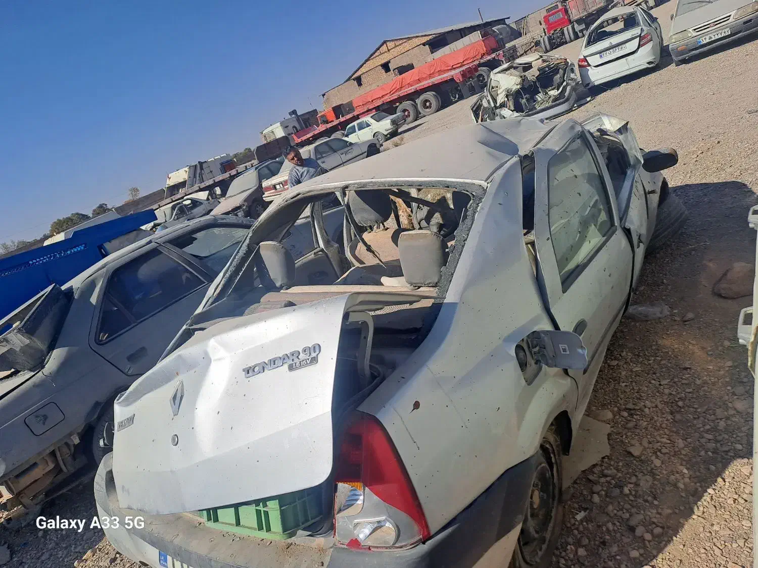 ال 90 E2 ایران خودرو تصادفی|خودرو سواری و وانت|میمه, |دیوار