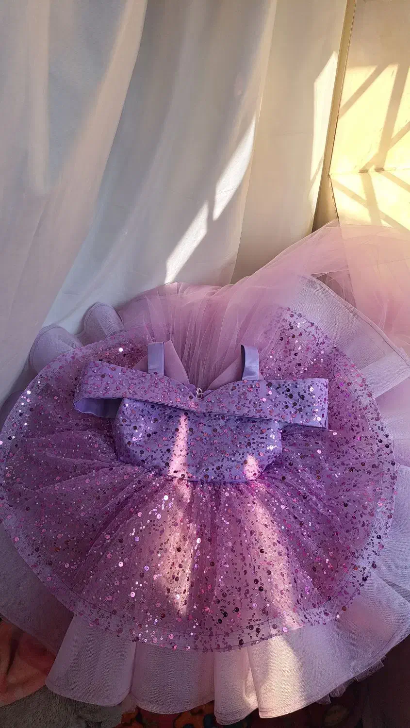 لباس تولد لباس پرنسسی|کفش و لباس بچه|شیراز, حجت آباد|دیوار