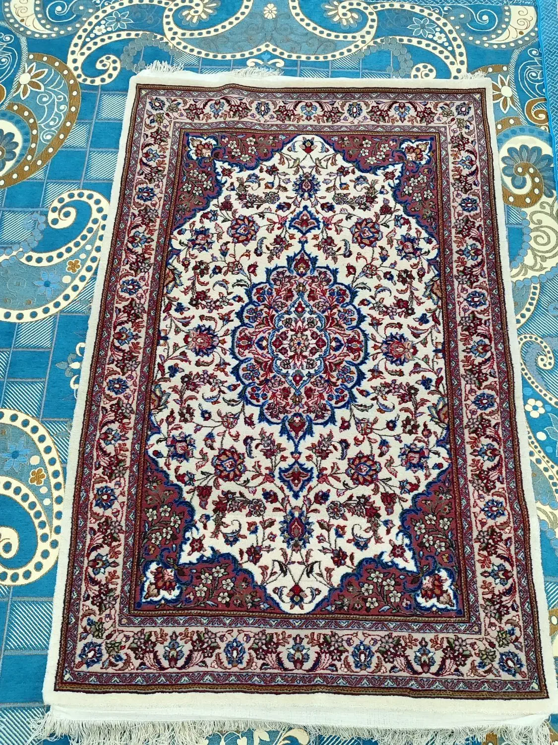 فرش 2متری دست بافت|فرش|اراک, |دیوار