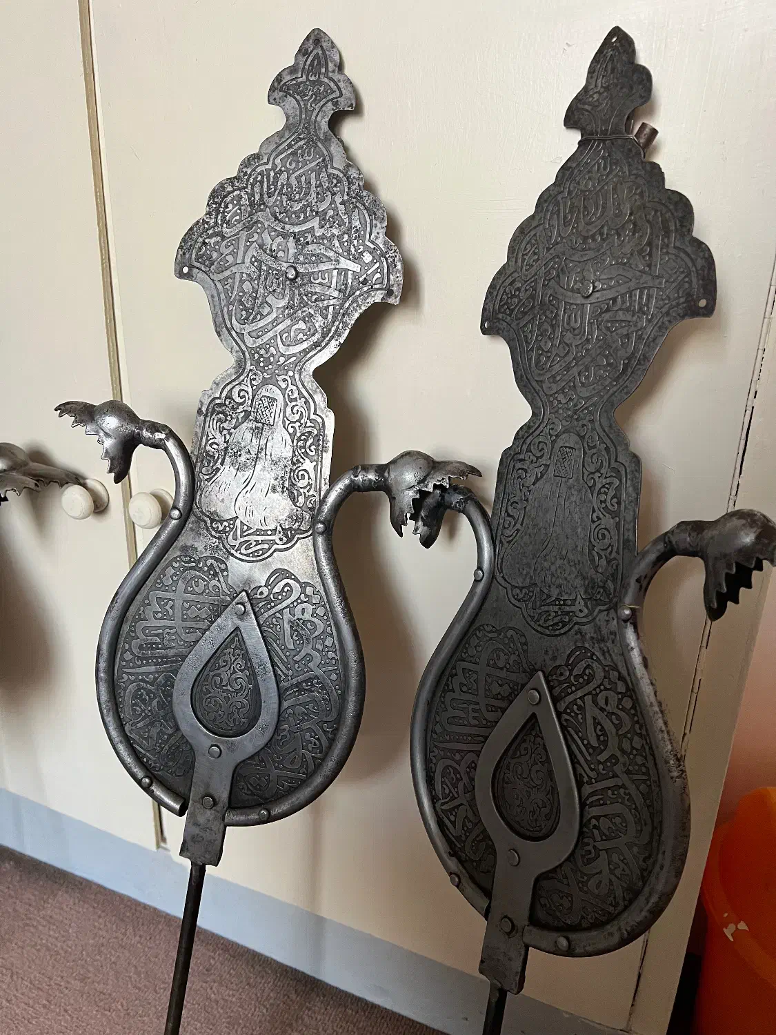 یک جفت تیغه ۵۰ سانتی رضایی|کلکسیون اشیاء عتیقه|تهران, شهران شمالی|دیوار