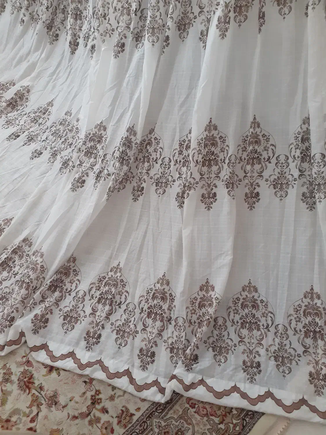 پرده پذیرایی|پرده، رانر، رومیزی|تهران, والفجر (افسریه)|دیوار