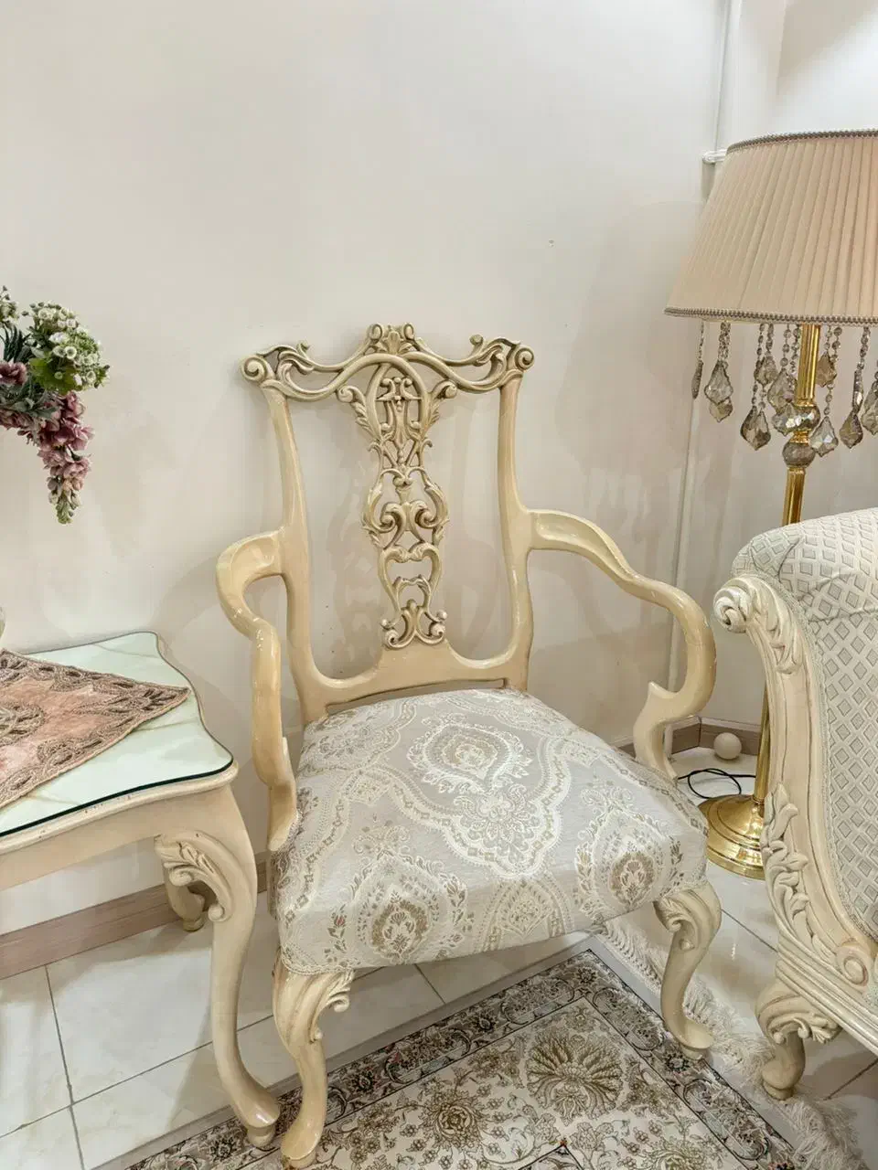 مبل استیل کلاسیک به همراه غذا خوری ۸ نفره|مبلمان خانگی و میز عسلی|تهران, شمیراننو|دیوار