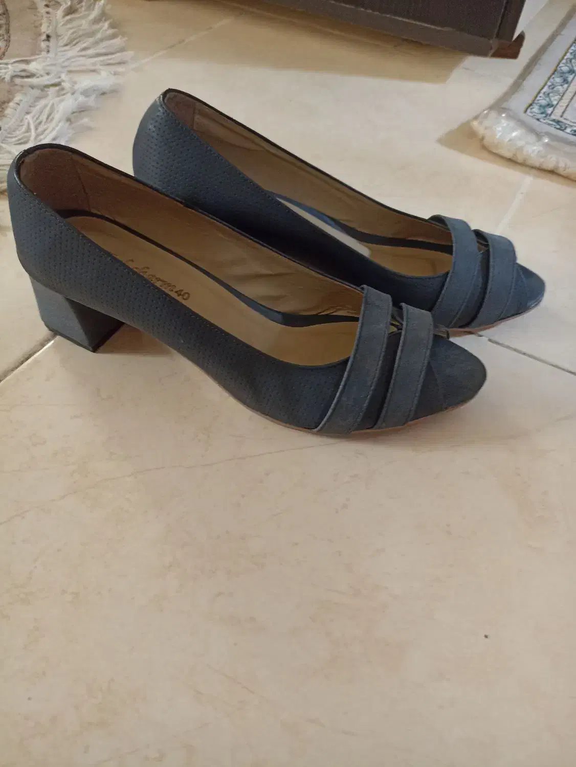 کفش چرم رنگکاربنی شیک ومجلسی سایز ،۳۹و۴۰|کیف، کفش، کمربند|تهران, امام حسین|دیوار