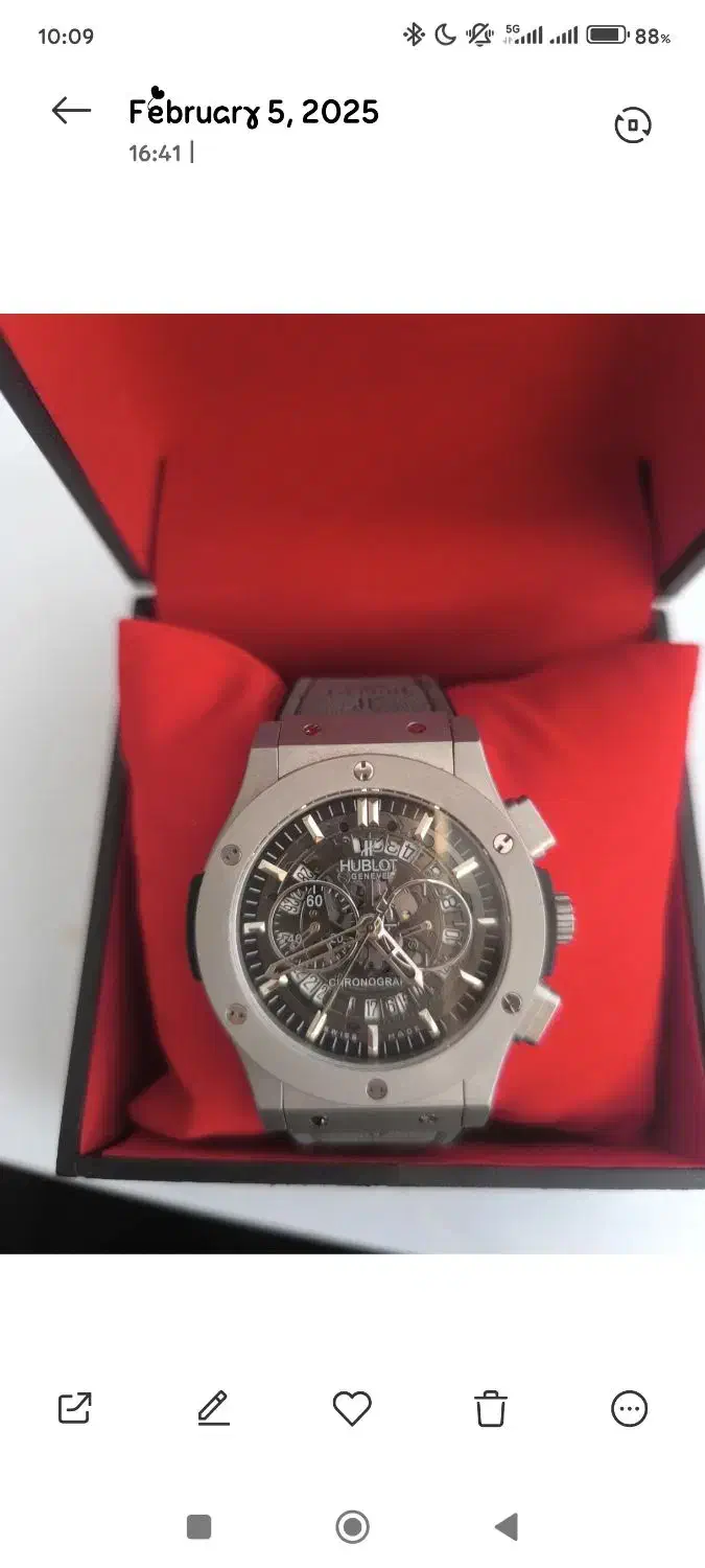 ساعت HUBLOTمردانه طوسی|ساعت|کرج, عظیمیه|دیوار