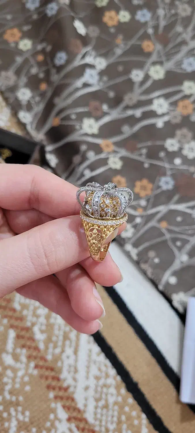 انگشتر تاج ملکه|جواهرات|نسیم‌شهر, |دیوار