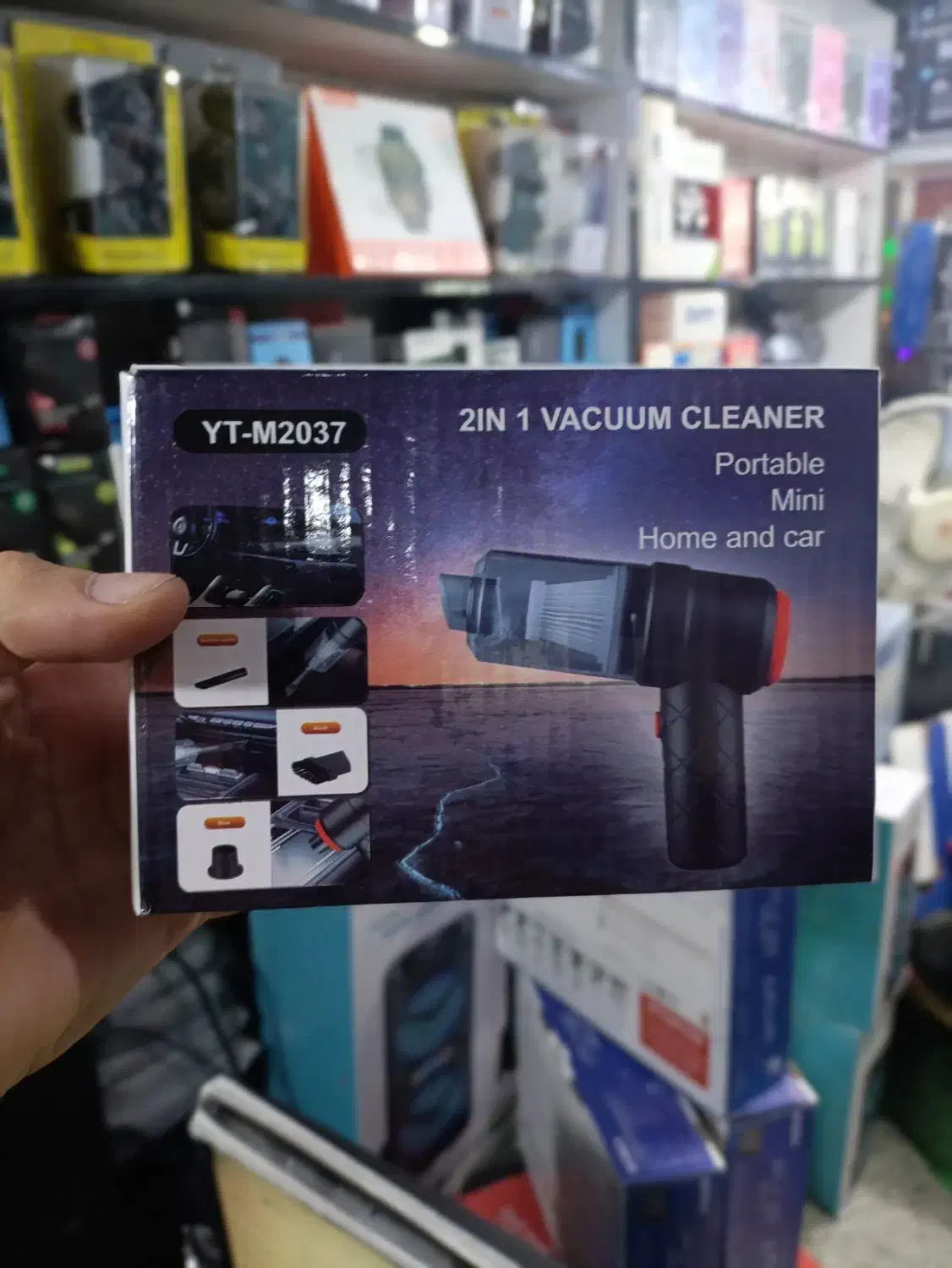 جارو شارژی مخصوص ماشین و مبل|جاروبرقی، جارو شارژی، بخارشو|تاکستان, |دیوار