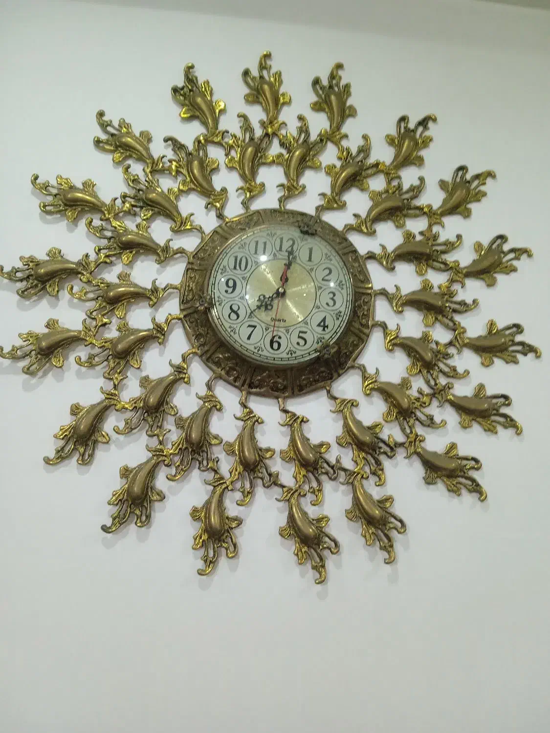 ساعت برنز|ساعت دیواری و تزئینی|صباشهر, |دیوار