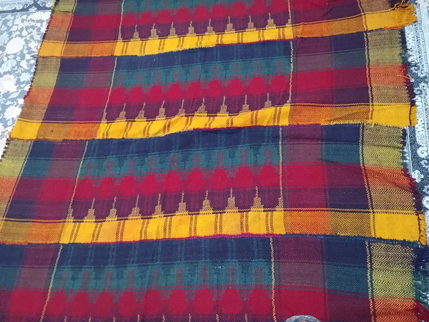 دوعددجاجیم نو|گلیم، جاجیم، گبه|ایلام, |دیوار