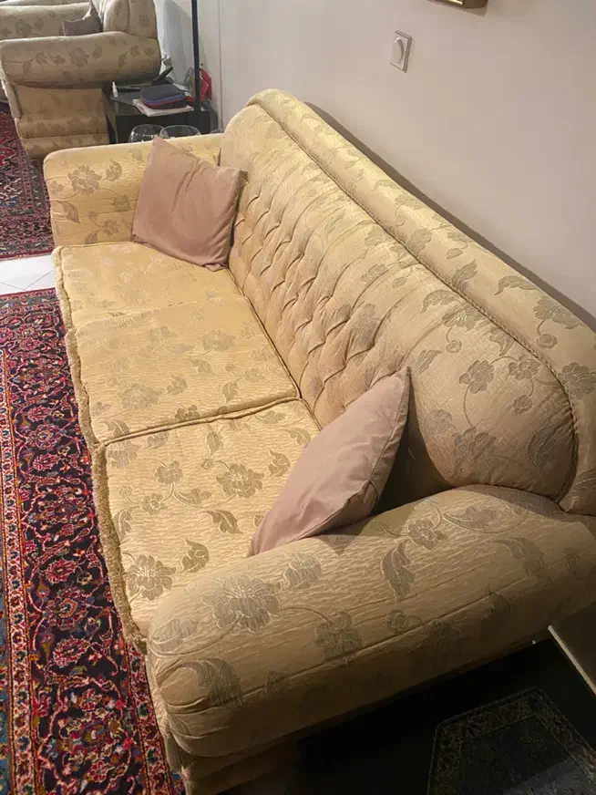 مبل هفت نفره راحتی تشک دوبل|مبلمان خانگی و میز عسلی|تهران, اقدسیه|دیوار