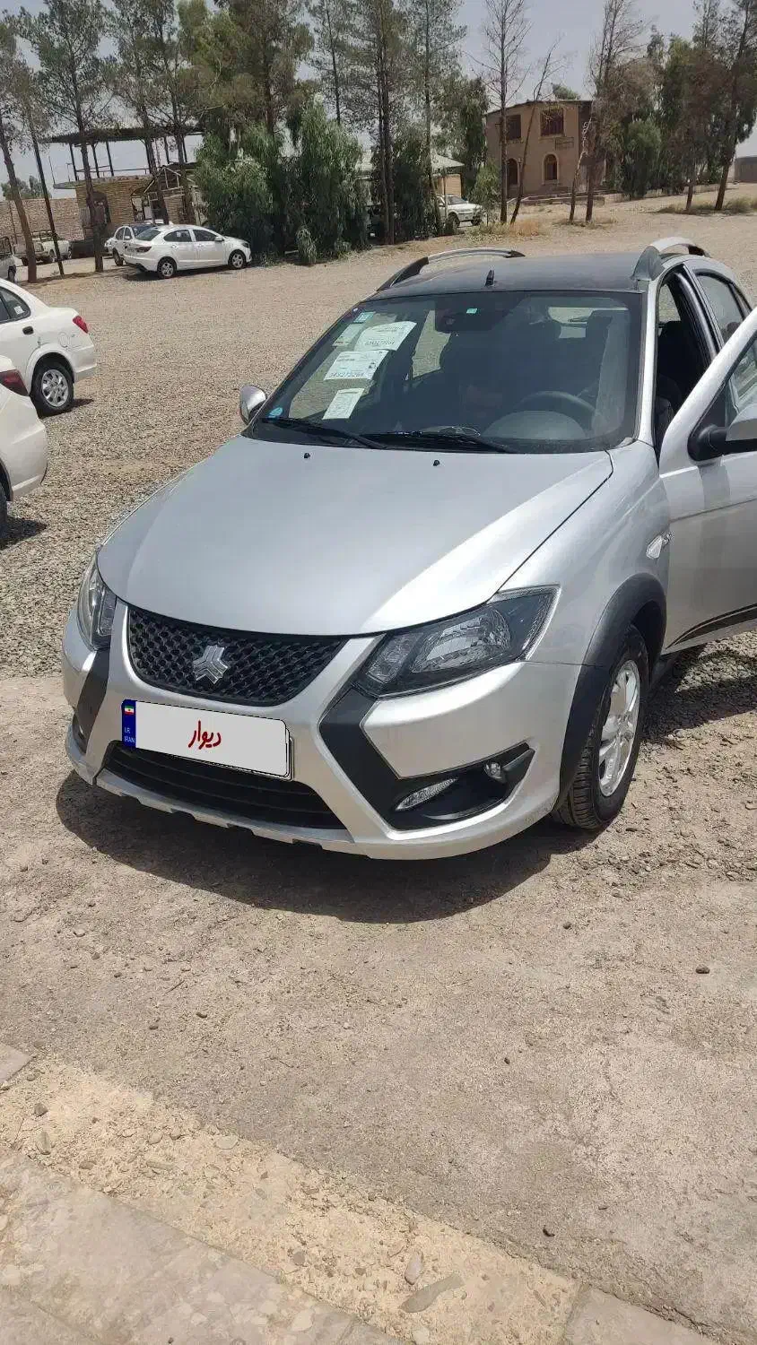 کوییک نقره ای سقف مشکی gxrl|خودرو سواری و وانت|ساوه, |دیوار