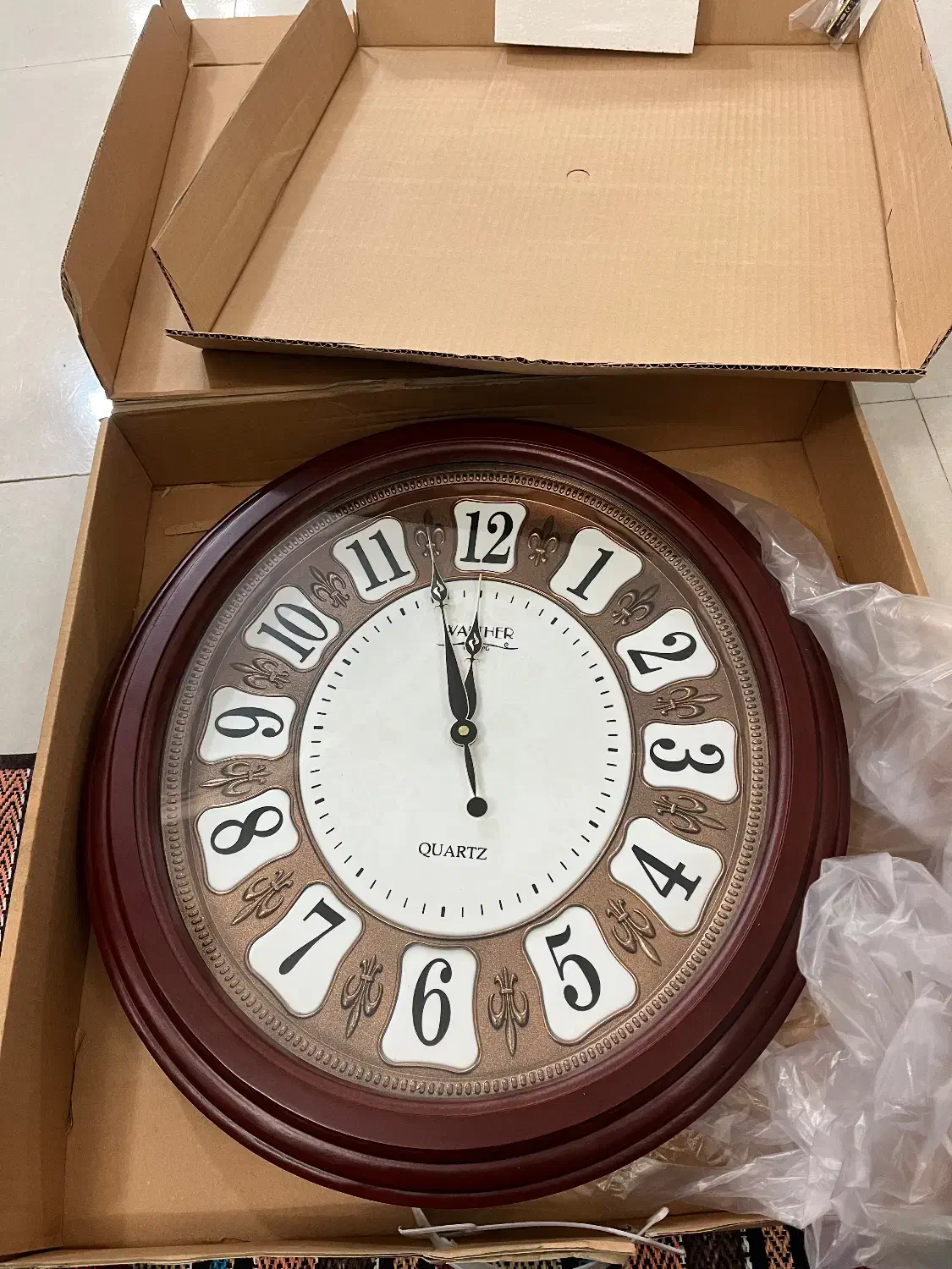 ساعت آک|ساعت دیواری و تزئینی|قم, هفت تیر|دیوار