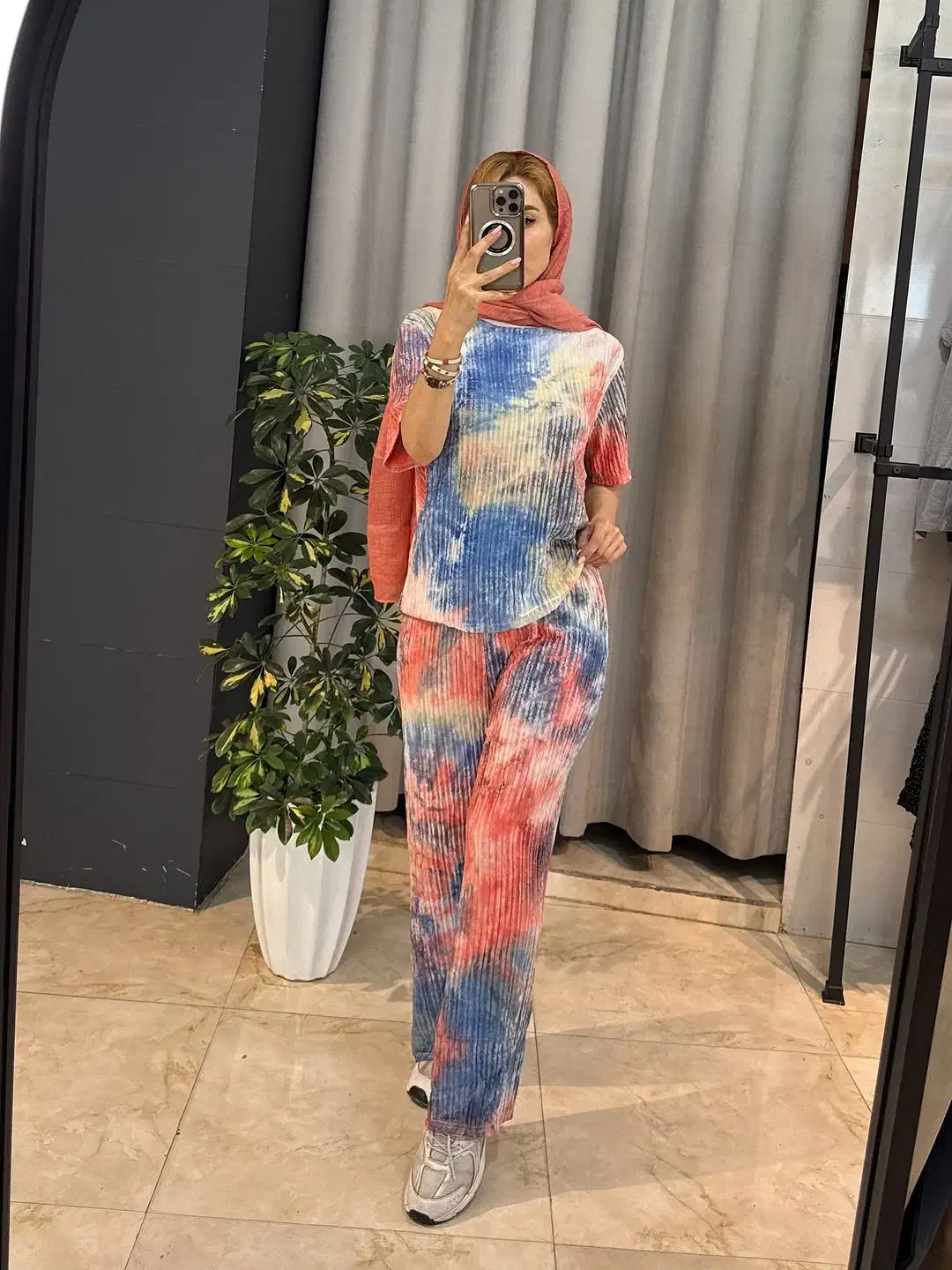 ست تیشرت و شلوار /خارجی/چین پلیسه|لباس|جهرم, |دیوار