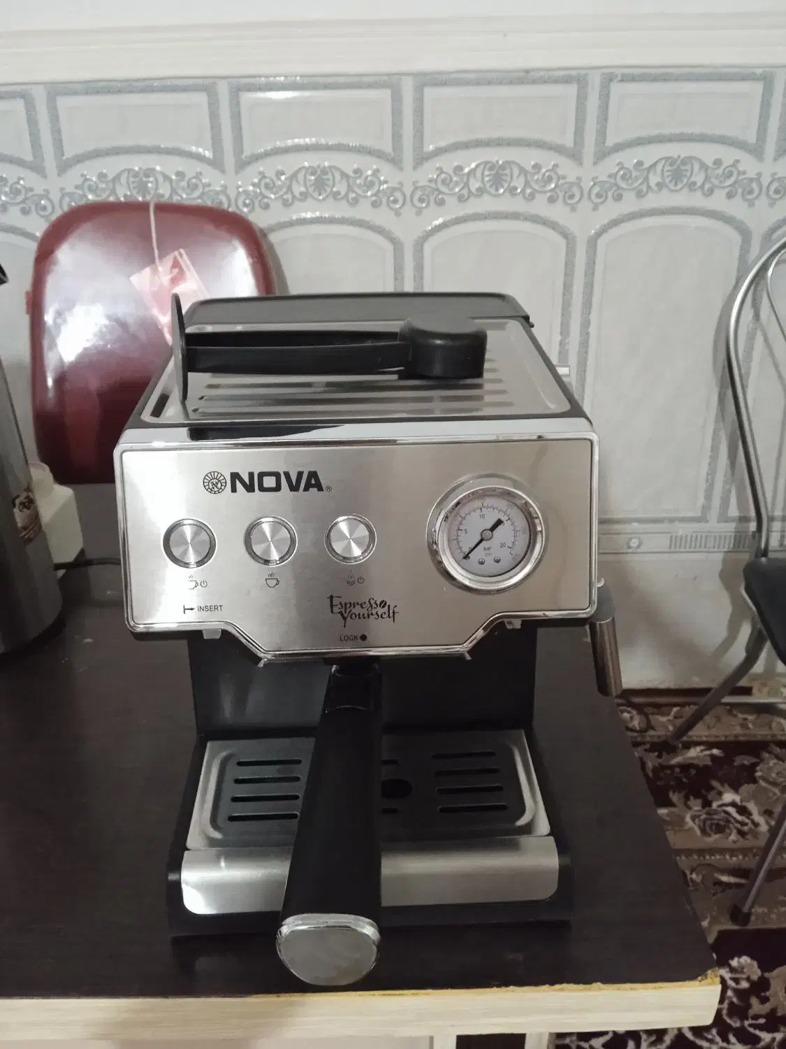 قهوه ساز اسپرسو نوا|سماور، چای‌ساز، قهوه‌ساز|ایرانشهر, |دیوار