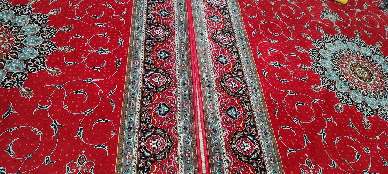 یک جفت فرش ۱۲ متری  در حد نو|فرش|کازرون, |دیوار