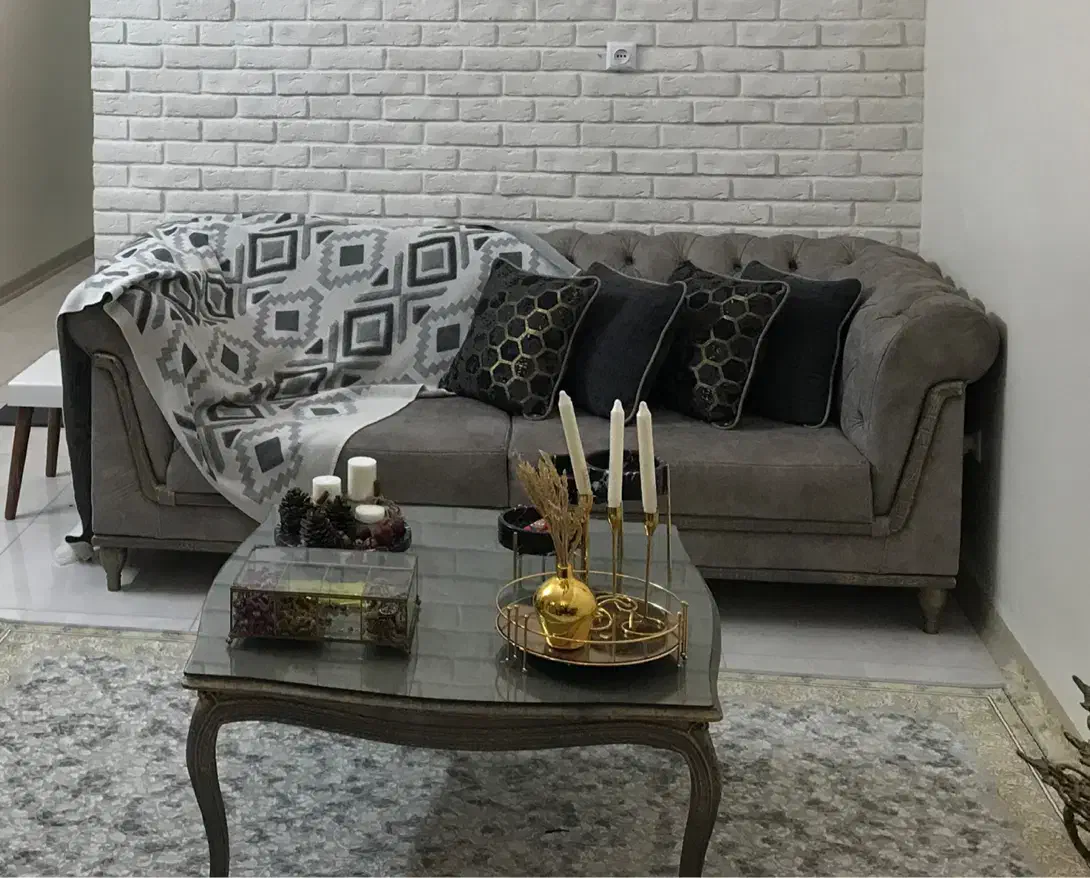کاناپه سه نفره|مبلمان خانگی و میز عسلی|ری, ملک‌آباد|دیوار