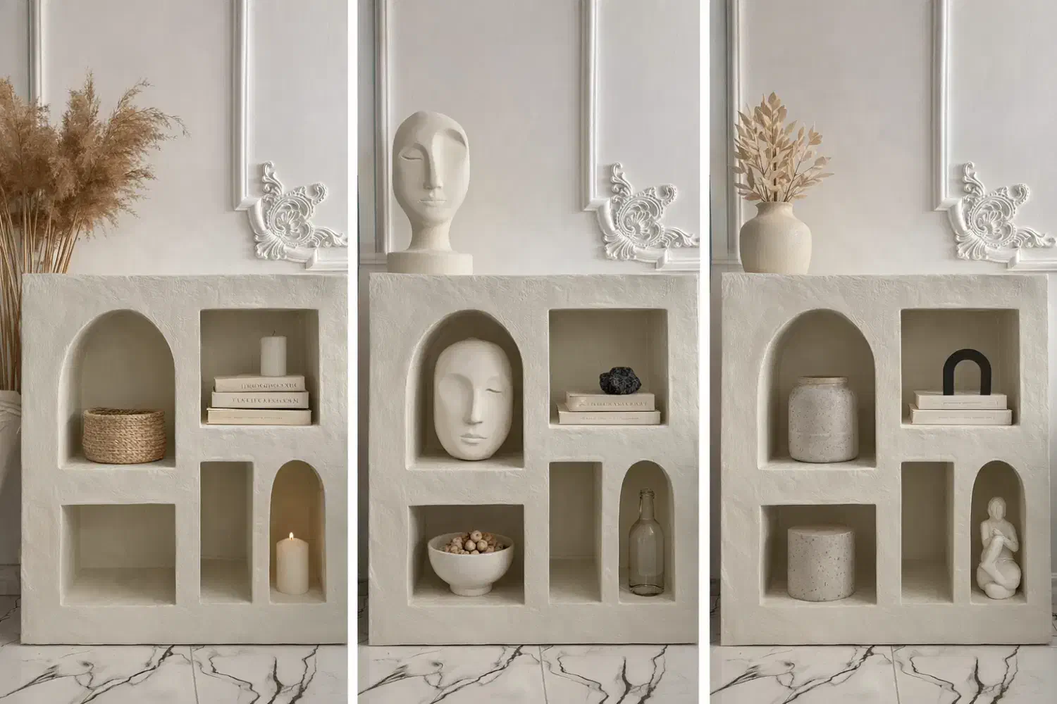 میز مینیمال|کتابخانه، شلف، قفسه‌های دیواری|تبریز, |دیوار